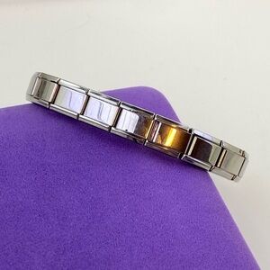 💛 Y2K Stainless Steel Anzio Stretch Charm Bracelet